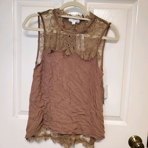 Buckle Detailed Lace Blouse